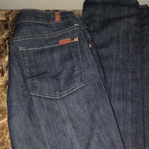 7 for all mankind Roxanne skinny jean. Hudson boot